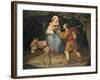 The Flight Into Egypt, 1822-Heinrich Maria Von Hess-Framed Giclee Print