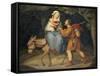 The Flight Into Egypt, 1822-Heinrich Maria Von Hess-Framed Stretched Canvas