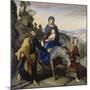 The Flight into Egypt, 1828-Julius Schnorr von Carolsfeld-Mounted Giclee Print