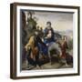 The Flight into Egypt, 1828-Julius Schnorr von Carolsfeld-Framed Giclee Print