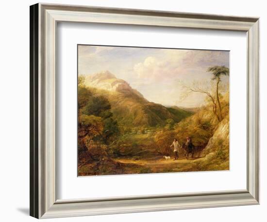 The Flight into Egypt, 1841-John Linnell-Framed Giclee Print