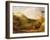 The Flight into Egypt, 1841-John Linnell-Framed Giclee Print