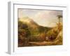 The Flight into Egypt, 1841-John Linnell-Framed Giclee Print