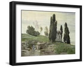 The Flight into Egypt, 1868-Arnold Böcklin-Framed Giclee Print