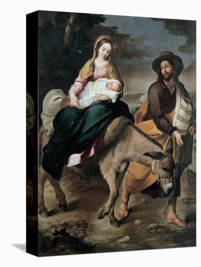 The Flight into Egypt, Between 1645 and 1649-Bartolomé Estebàn Murillo-Stretched Canvas