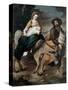 The Flight into Egypt, Between 1645 and 1649-Bartolomé Estebàn Murillo-Stretched Canvas