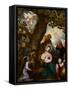 The Flight into Egypt - Bloemaert, Abraham (1566-1651) - Oil on Wood - 46X35 - Museo Carmen Thyssen-Abraham Bloemaert-Framed Stretched Canvas