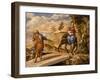 The Flight into Egypt by El Greco-El Greco-Framed Giclee Print