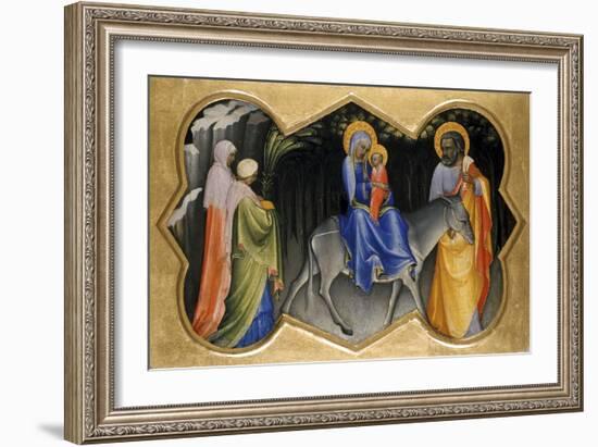 The Flight into Egypt, C.1405-Lorenzo Monaco-Framed Giclee Print