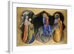 The Flight into Egypt, C.1405-Lorenzo Monaco-Framed Giclee Print