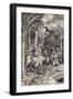 The Flight into Egypt, C.1500-Albrecht Dürer-Framed Giclee Print