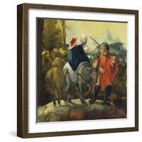 The Flight into Egypt, C. 1525-30-Wolf Huber-Framed Giclee Print