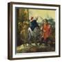 The Flight into Egypt, C. 1525-30-Wolf Huber-Framed Giclee Print