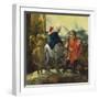 The Flight into Egypt, C. 1525-30-Wolf Huber-Framed Giclee Print