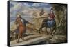 The Flight into Egypt, C. 1570-El Greco-Framed Stretched Canvas