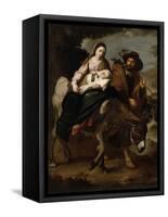 The Flight into Egypt, c.1647/50-Bartolome Esteban Murillo-Framed Stretched Canvas