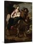 The Flight into Egypt, c.1647/50-Bartolome Esteban Murillo-Stretched Canvas