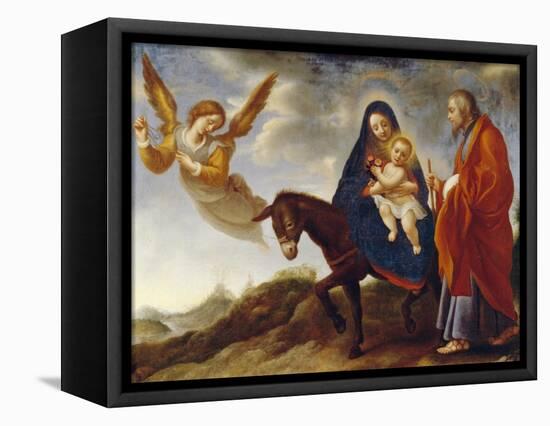 The Flight into Egypt, c.1648/50-Carlo Dolci-Framed Stretched Canvas