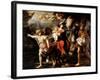 The Flight into Egypt, C.1680-1700-Gregorio De Ferrari-Framed Giclee Print