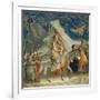 The Flight into Egypt, Detail from Life and Passion of Christ, 1303-1305-Giotto di Bondone-Framed Giclee Print