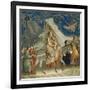 The Flight into Egypt, Detail from Life and Passion of Christ, 1303-1305-Giotto di Bondone-Framed Giclee Print