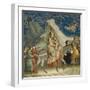 The Flight into Egypt, Detail from Life and Passion of Christ, 1303-1305-Giotto di Bondone-Framed Giclee Print