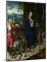 The Flight into Egypt. Panel from an Altarpiece, Ca 1515-null-Mounted Giclee Print