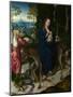 The Flight into Egypt. Panel from an Altarpiece, Ca 1515-null-Mounted Giclee Print