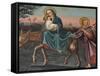 The Flight into Egypt, St. Anthony Coptic Church, Jerusalem, Israel, Middle East-Godong-Framed Stretched Canvas
