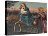 The Flight into Egypt, St. Anthony Coptic Church, Jerusalem, Israel, Middle East-Godong-Stretched Canvas
