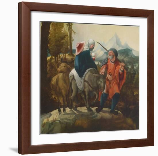 The Flight into Egypt-Wolf Huber-Framed Collectable Print