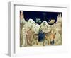 The Flight into Egypt-Giotto di Bondone-Framed Premium Giclee Print