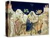 The Flight into Egypt-Giotto di Bondone-Stretched Canvas