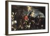 The Flight into Egypt-Jacopo Bassano-Framed Giclee Print