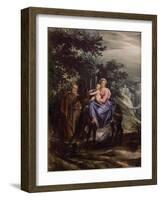 The Flight Into Egypt-Giuseppe Cesari Arpino-Framed Giclee Print