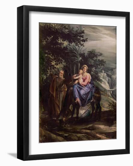 The Flight Into Egypt-Giuseppe Cesari Arpino-Framed Giclee Print