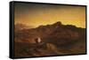 The Flight into Egypt-John Martin-Framed Stretched Canvas