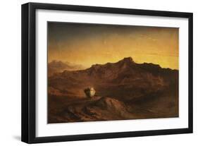 The Flight into Egypt-John Martin-Framed Giclee Print