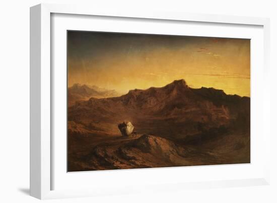 The Flight into Egypt-John Martin-Framed Giclee Print