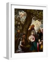 The Flight into Egypt-Abraham Bloemaert-Framed Giclee Print