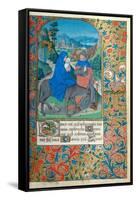 The Flight into Egypt-French School-Framed Stretched Canvas