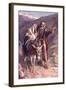The Flight into Egypt-Harold Copping-Framed Giclee Print