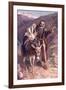 The Flight into Egypt-Harold Copping-Framed Giclee Print