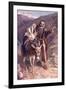 The Flight into Egypt-Harold Copping-Framed Giclee Print