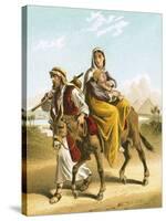 The Flight into Egypt-English-Stretched Canvas