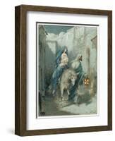 The Flight into Egypt-Ambrose Dudley-Framed Giclee Print