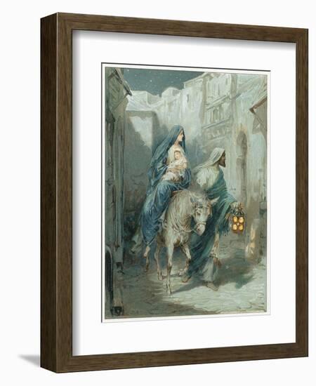 The Flight into Egypt-Ambrose Dudley-Framed Giclee Print