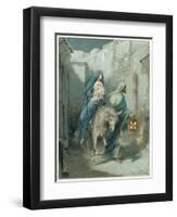 The Flight into Egypt-Ambrose Dudley-Framed Giclee Print