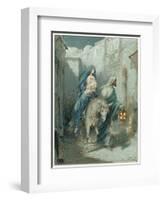 The Flight into Egypt-Ambrose Dudley-Framed Giclee Print