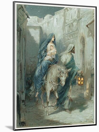 The Flight into Egypt-Ambrose Dudley-Mounted Giclee Print